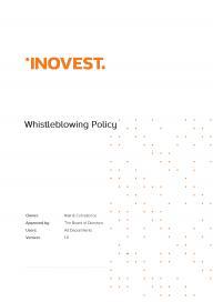 Whistleblowing Policy